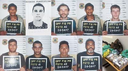 Los detenidos
