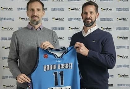 Martín Mackey trabajó en Bahía Basket junto con Pepe Sánchez, integrante de la Generación Dorada