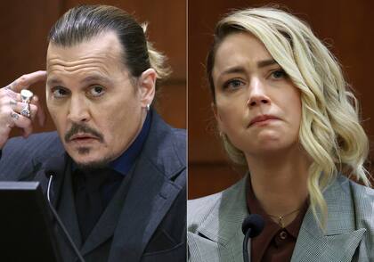 Los abogados de Heard pidieron a la jueza a cargo del juicio por difamación de Johnny Depp desestimar el veredicto a favor del actor que le otorgó 10,35 millones de dólares. (Foto AP)