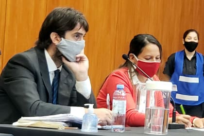 Los abogados defensores de Dolores Etchevehere, Lisandro Mobilia y Daniela Verón