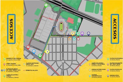 Los accesos al Monumental para ver a Bad Bunny