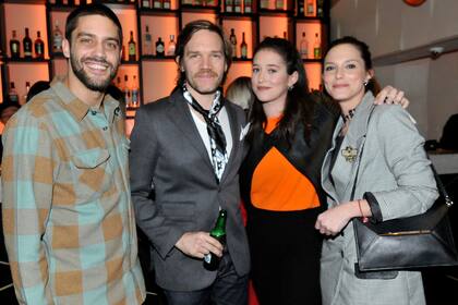 Los actores, creadores y productores de 100 días para enamorarse festejaron el éxito de la tira