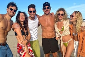 Los actores de Casi ángeles se encontraron en Mar del Plata y revolucionaron las redes (Foto: Instagram @nicovazquezok)