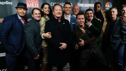 Los actores del chicagoverse, juntos en un día inolvidable