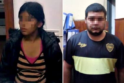 Leonela Ayala y Fabián González, tíos y acusados del asesinato de Sheila