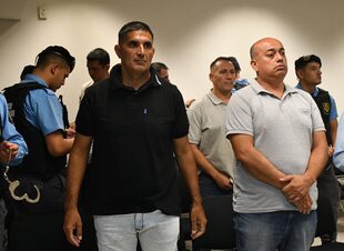 Los acusados por el asesinato de Blas Correas