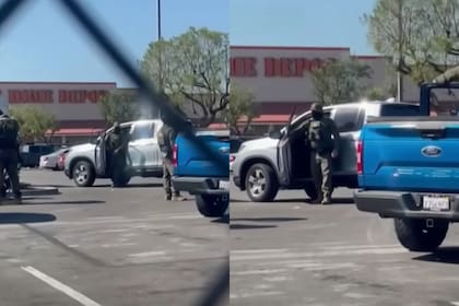 Los agentes federales se presentaron en el estacionamiento y un trabajador alertó al resto