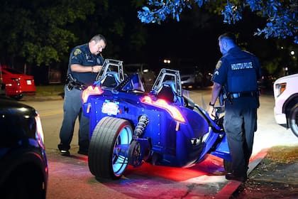 Los agentes intentan que las calles permanezcan seguras