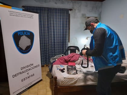 Los agentes secuestraron numerosas pruebas en el domicilio de la mujer en Virrey del Pino