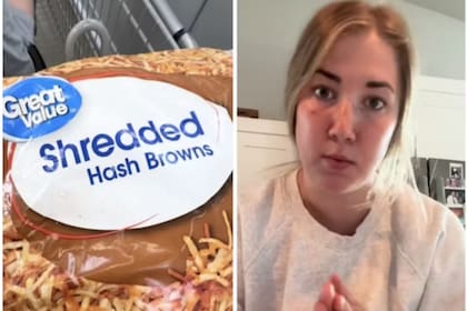 Los agujeros en los empaques de alimentos congelados son un tema de interés común (Imagen video TikTok)