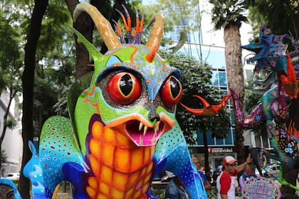 Los alebrijes fueron una creación del artesano Pedro Linares