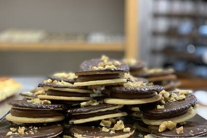 Los alfajores de chocolate