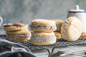 Los alfajores de maicena son fácil de hacer para disfrutar en el desayuno o en la merienda