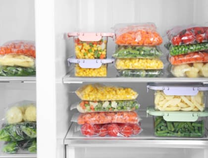 Los alimentos congelados a menudo tienen un contenido excesivo de sodio y de conservantes que son nocivos para la salud