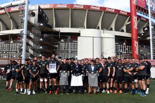 Los All Blacks, con equipo confirmado y una visita al Monumental