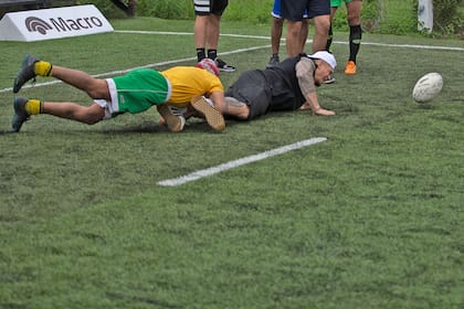 Los All Blacks y los Espartanos compartieron un entrenamiento en el Penal San Martín