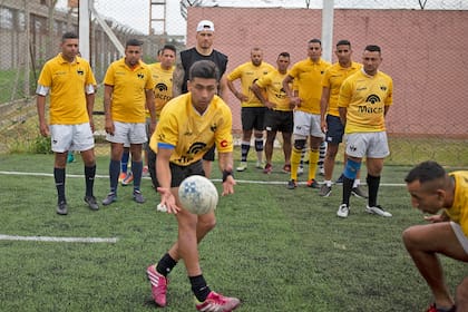 Los All Blacks y los Espartanos compartieron un entrenamiento en el Penal San Martín
