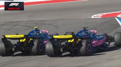 Los Alpine, mano a mano en Austin: Franco Colapinto vs. Pierre Gasly