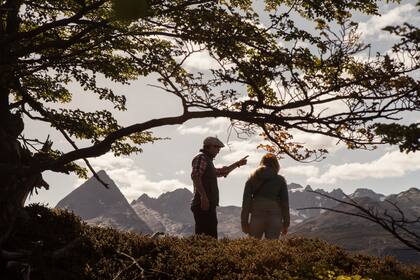 Los alrededores de Llanos del Castor, en Tierra del Fuego.