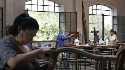 En la Escuela Taller del Caso Histórico, que ahora se mudará a otro edificio, se enseñan oficios