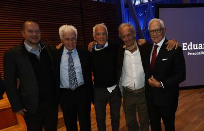 Los amigos acompañaron a Costantini en esta ocasión especial. "Un museo es vida pura, vos creás comunidad"