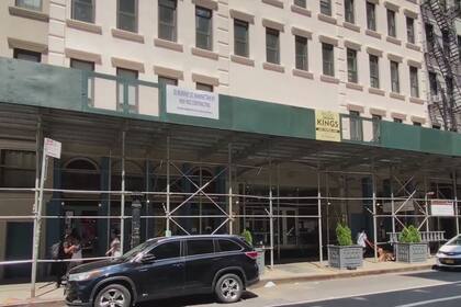 Los andamios y cobertizos serán reestructurados con nuevas estructuras de armado