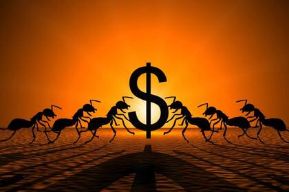 Los "gastos hormiga" pueden representar el 20% de tu presupuesto mensual