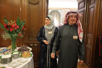 Los anfitriones guiaron a sus invitados a través de distintas propuestas culturales de Arabia Saudita