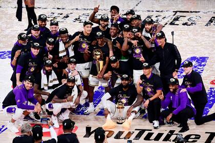 Los Angeles Lakers, campeones tras diez años