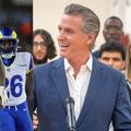 Avanzan los Rams y Gavin Newsom envía un mensaje rumbo al Super Bowl LX