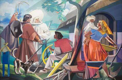 Los ángeles visitan a Piast (1930-1934).