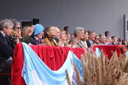 Los aplausos para el desfile y los shows de la Sociedad Rural Argentina