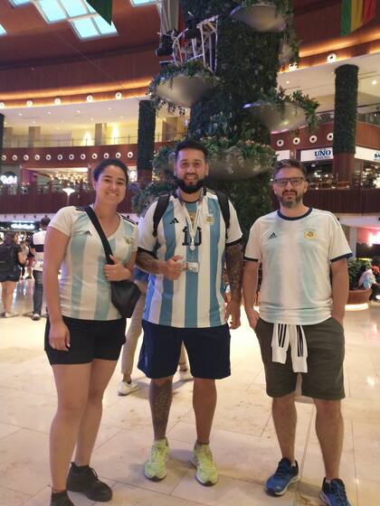 Los argentinos, a horas del cruce de la Argentina con Australia