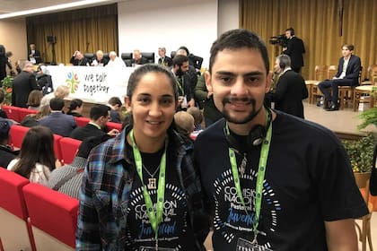 Los argentinos que participan de la reunión de jóvenes convocada por el Papa