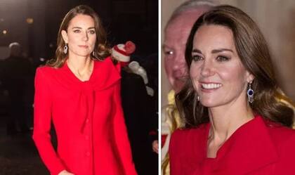 Los aros que usó Kate Middleton para el concierto navideño organizado por ella
