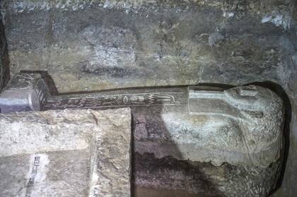 Los arqueólogos creen que la tumba está intacta