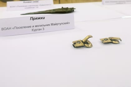 Los arqueólogos hallaron joyas y monedas enterradas en el yacimiento