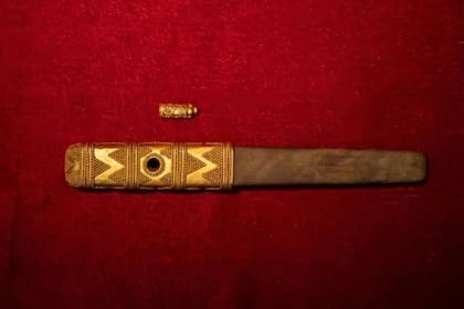 Los arqueólogos hallaron más de 100 joyas de oro de la civilización sármata