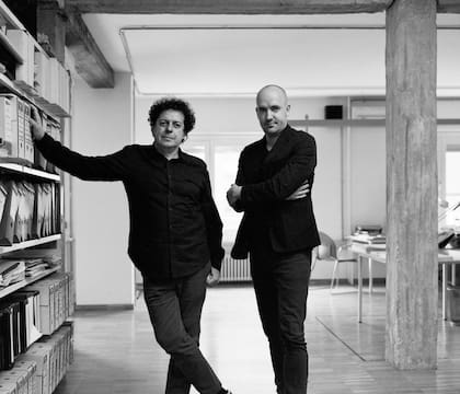 Los arquitectos Jens Richter y Juan Herreros autores del proyecto del nuevo MUNCH
