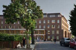 Los arquitectos se preguntaron cómo albergar a generaciones mayores de una manera que optimice espacios y dé alegría