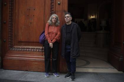 Los artistas Marcia Schvartz y Gustavo Marrone