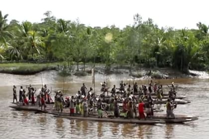 Los Asmat habitaban distintos puntos de Papúa Nueva Guinea desde hacía más de 40.000 años