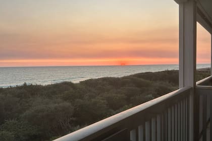 Los atardeceres en Water Color son uno de los paisajes favoritos de los viajeros