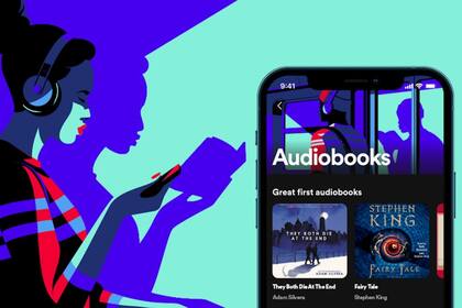 Los audiolibros también se pueden escuchar en Spotify
