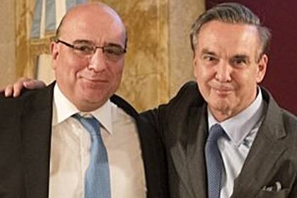 Los auditores generales Javier Fernández y Miguel Ángel Pichetto