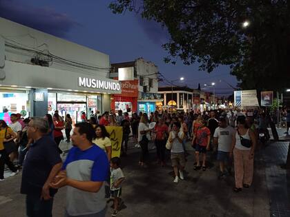 Los autoconvocados de Educación y Salud impulsaron la protesta.