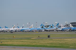 Aeroparque está detenido por el paro y hay quejas de los pasajeros