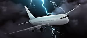 La razón por la que los rayos no afectan a los aviones durante los vuelos