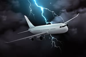 La razón por la que los rayos no afectan a los aviones durante los vuelos