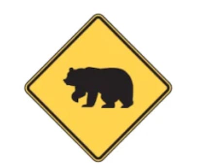 Los avisos sobre osos son comunes en varios estados